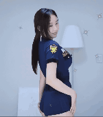 경찰 제복 천소린 엉토바이 4K 60fps 리마스터링