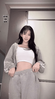 회색 츄리닝 바지 내려주는 갓세희 야꼽 골반 ㄷㄷ